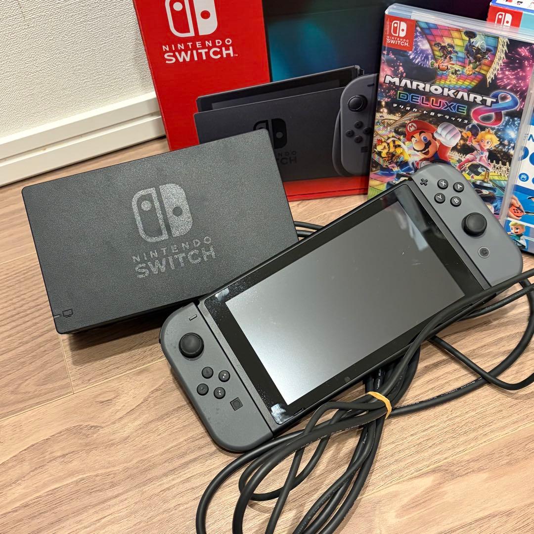 Nintendo Switch 本体 + ゲーム2本セット