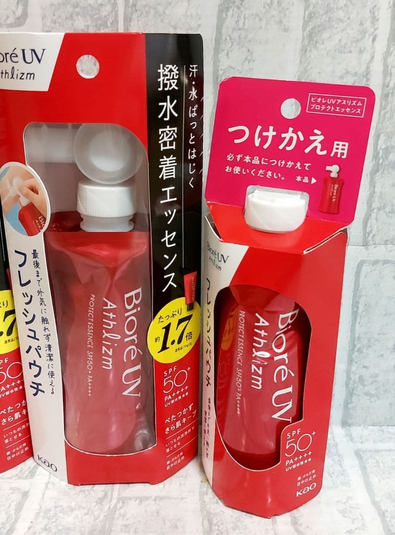 ビオレUV アスリズム　プロテクトエッセンス　パウチタイプ　詰めかえ