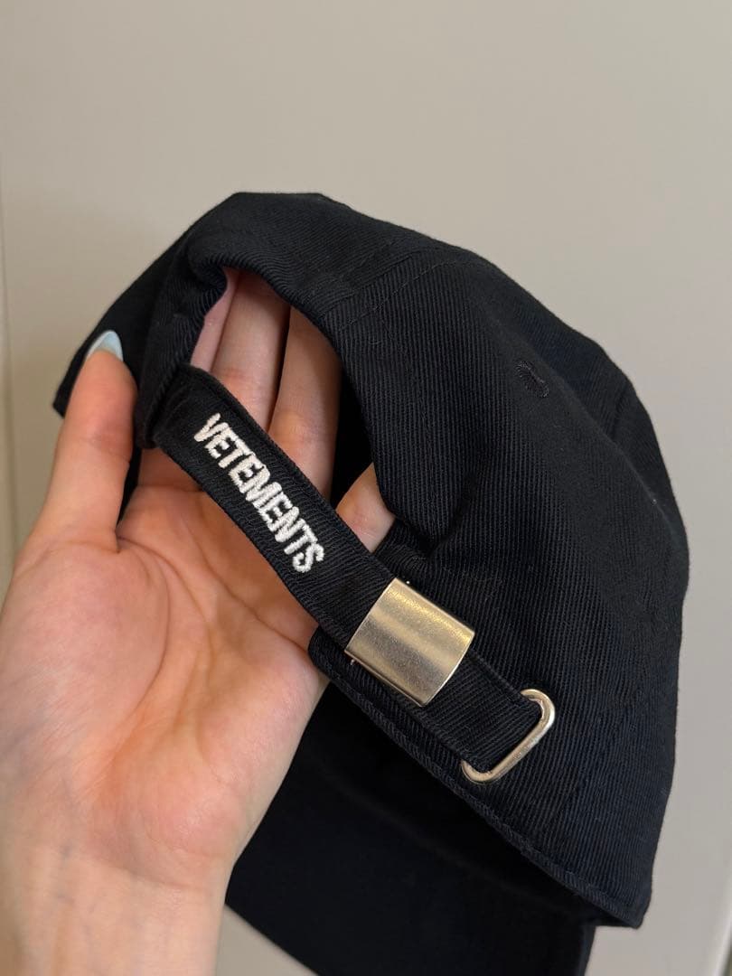 Vetements Big Daddy キャップ ブラック