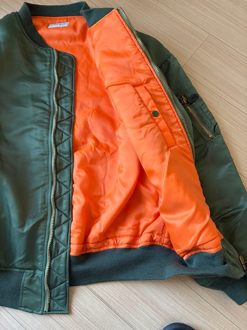 ジャケット・アウター LITHIUM HOMME LH23-6801 OVERSIZED MA-1