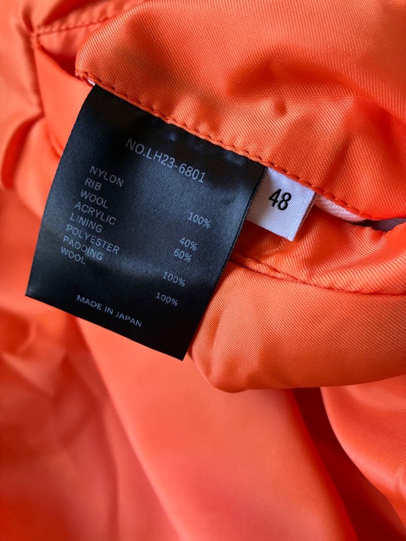 ジャケット・アウター LITHIUM HOMME LH23-6801 OVERSIZED MA-1
