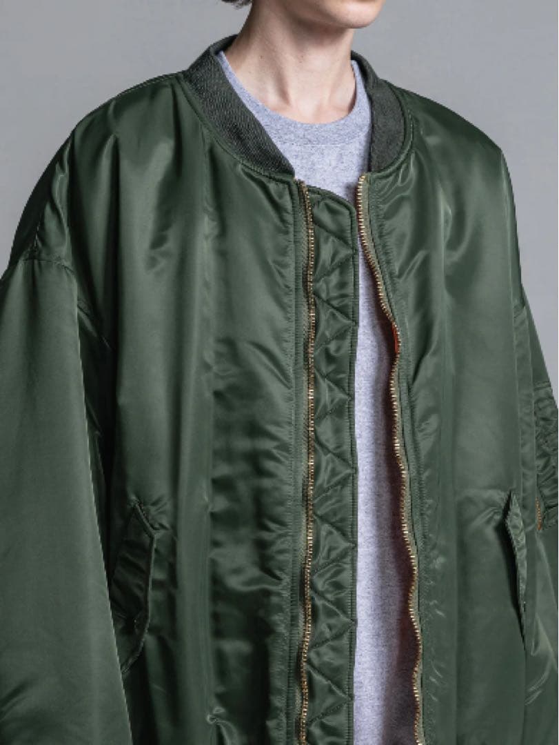 ジャケット・アウター LITHIUM HOMME LH23-6801 OVERSIZED MA-1