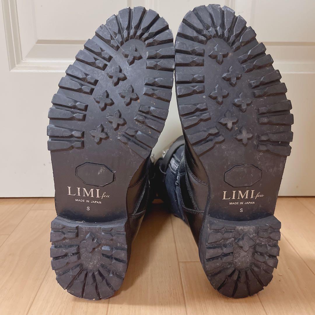 LIMI feu リミフゥ レザーブーツ