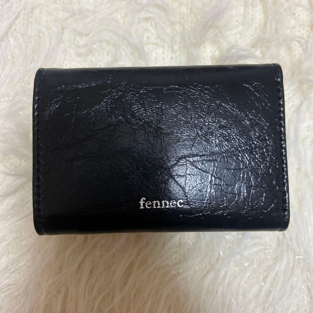 fennec 三つ折り財布 ブラック