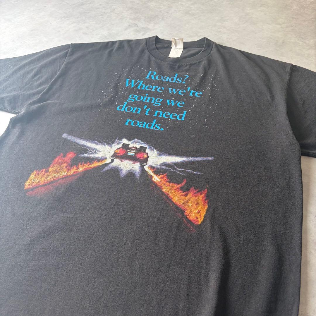 【2XL】90s Back to the Future ムービー Tシャツ