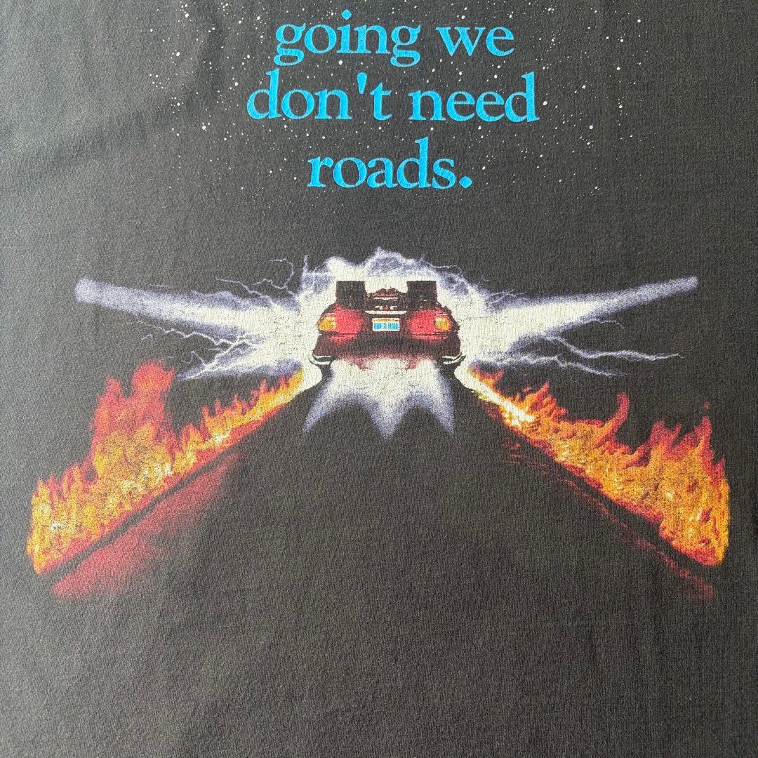 【2XL】90s Back to the Future ムービー Tシャツ
