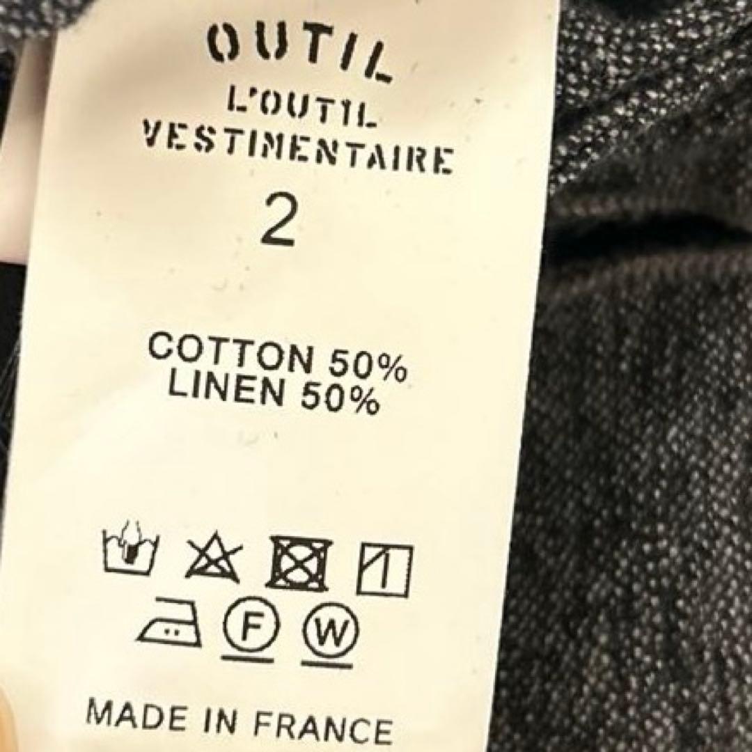 OUTIL ウティveste thiers フレンチワークジャケット 2