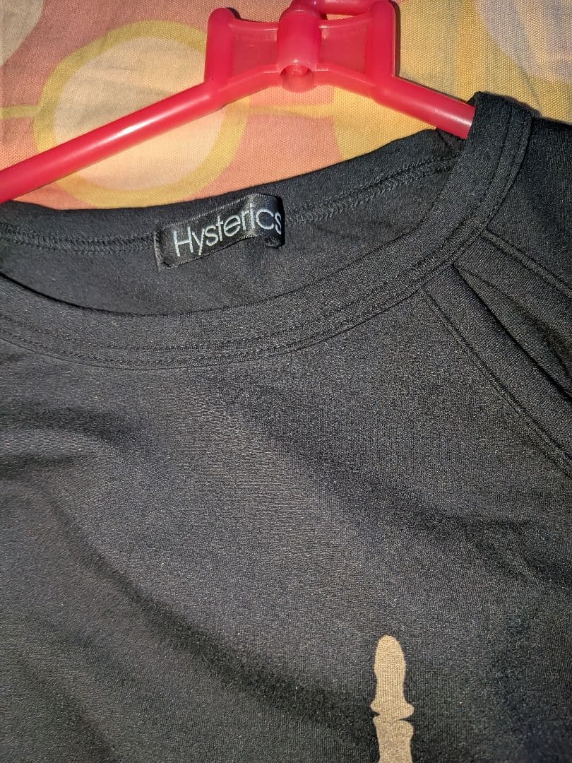 Hysterics 手プリント ノースリーブTシャツ　ヒステリックグラマー