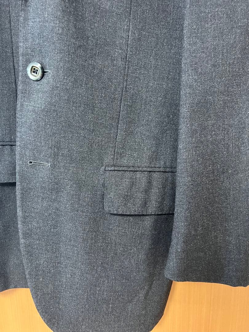 【美品】　CARUSO Zegna ウール　カシミア　3B ジャケット　ブラック