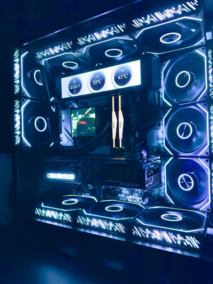 thermaltake LB ultra 360mm水冷 ディスプレイ付き