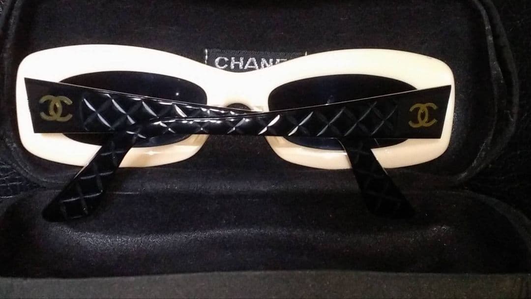 CHANEL シャネル マトラッセ サングラス 5006 バイカラー ビンテージ