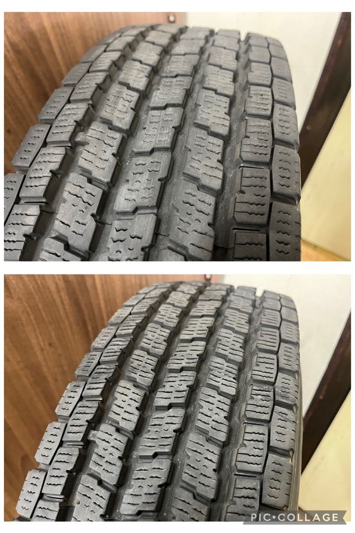 2022年製 ヨコハマ 中古冬タイヤ 195/80R15 LT 4本セット