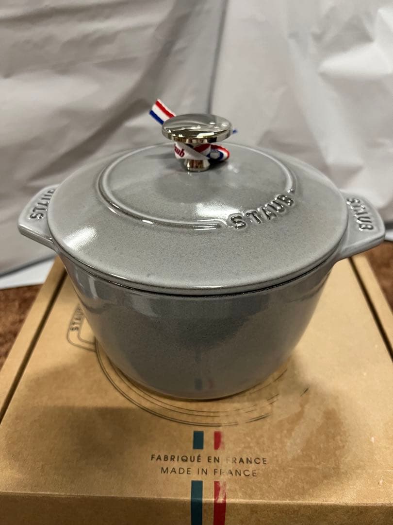 STAUB ストウブ ラ・ココット デ ゴハン グレー M