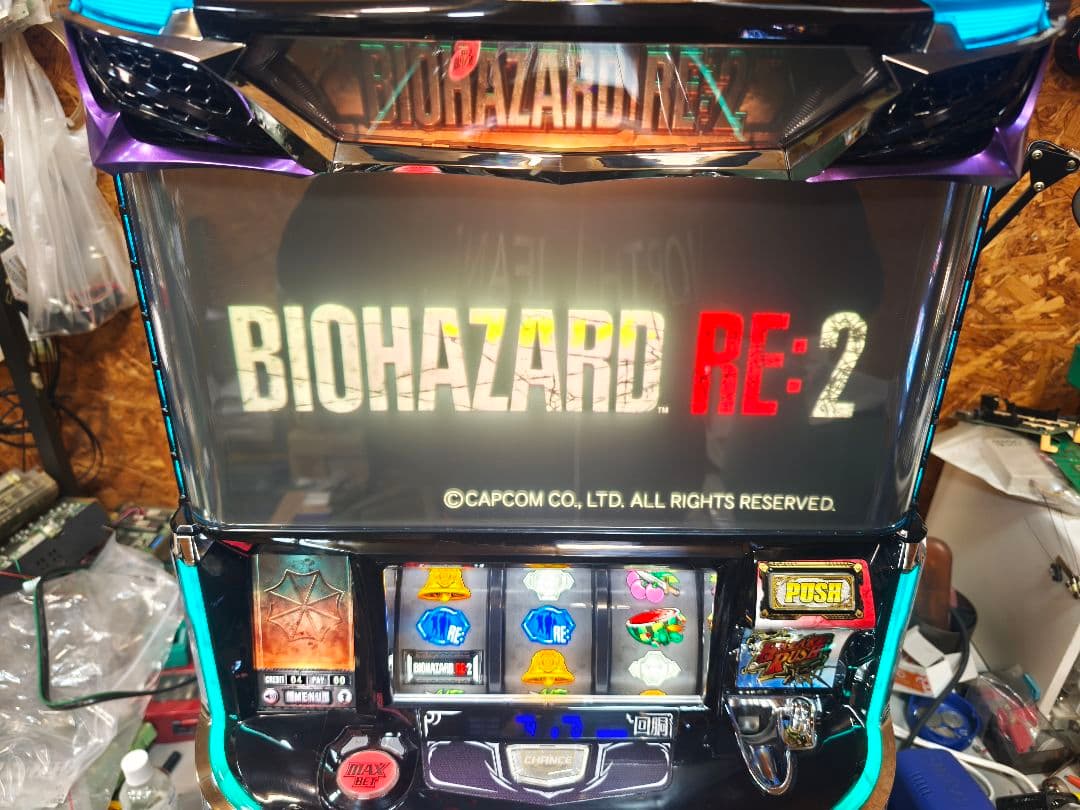 【本州送料込】バイオハザード RE2 メダル不要機付