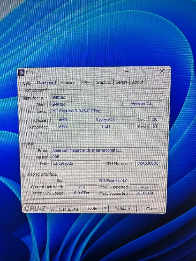 ミニPC Gmktec nucbox9 r5-5600u Ram16gb SSD512gb