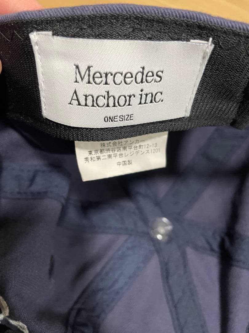 Mercedes Anchor inc. アンカーインク ネイビー ブラック