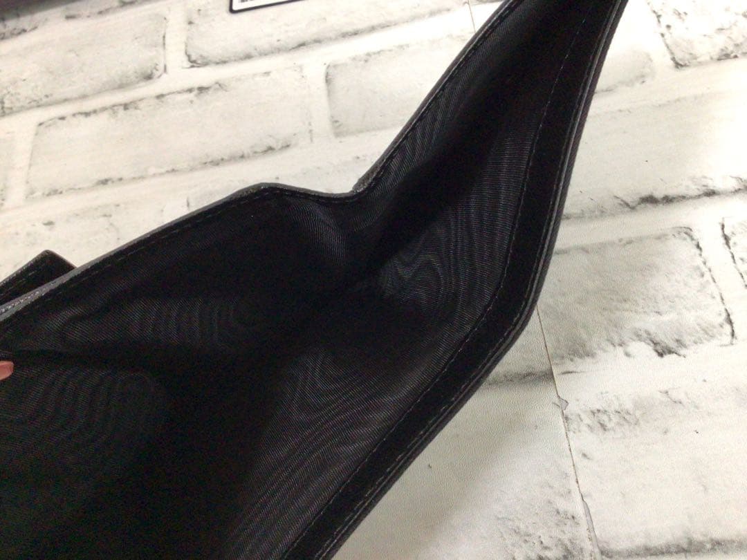 W802 PRADA 三つ折り財布/がま口財布 TESSUTO 箱