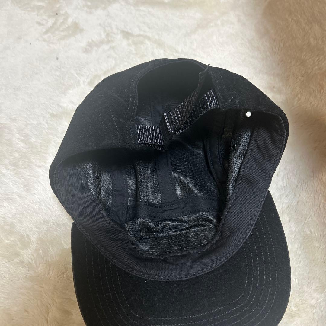 え*み様 Supreme 黒 キャップ