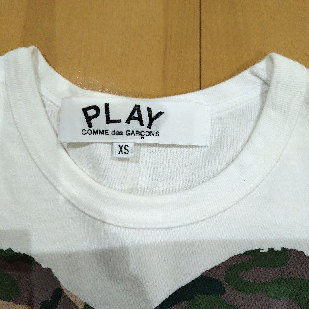 PLAY COMME des GARÇONS 迷彩柄半袖Tシャツ XS
