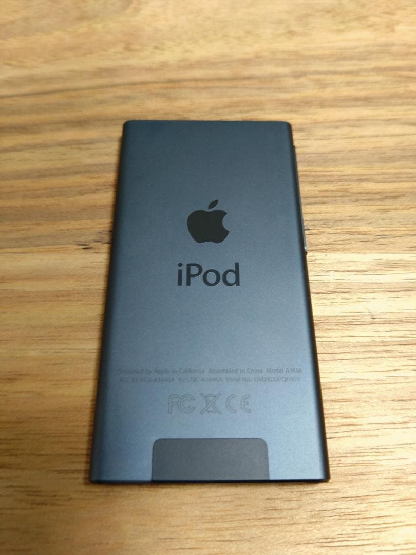 【美品】iPod nano/第7世代/16GB/スペースグレイ/MD481LL