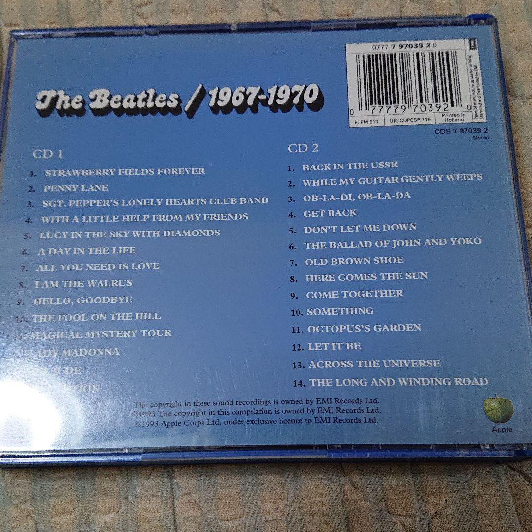 ビートルズ 赤盤、青盤 CD