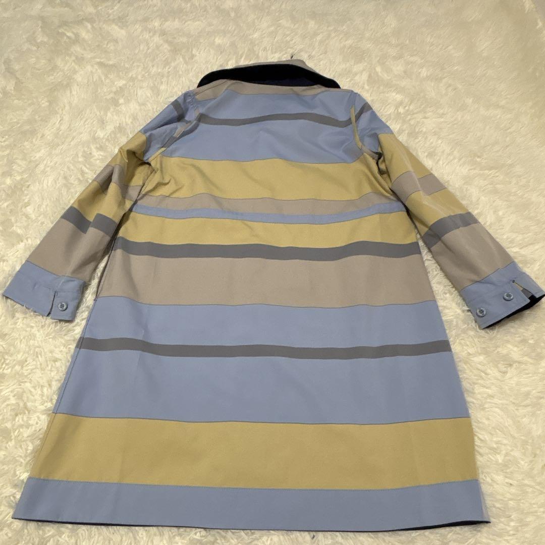 【美品】DoCLASSE 二重織リバーシブル ステンカラーコート 2way L