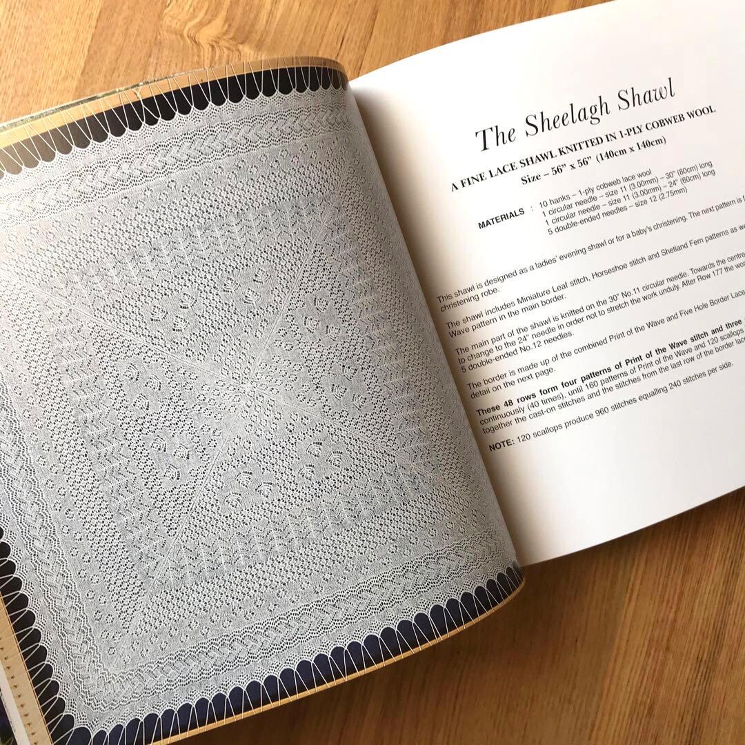 洋書　Shetland Lace  シェットランドレース  レース編み