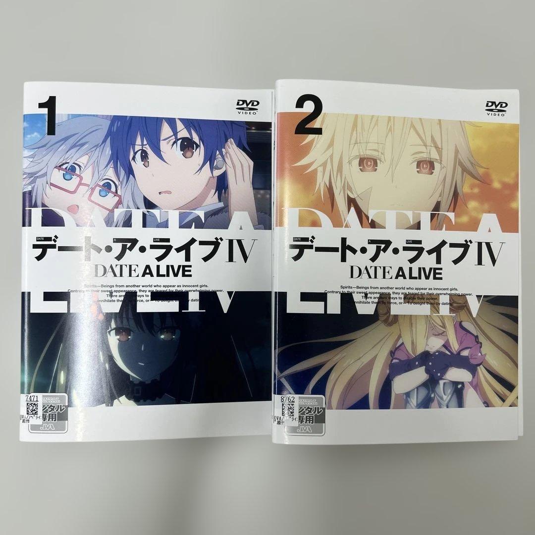 デートアライブ4 DVD ４期　全6巻　全巻セット　レンタル落ち