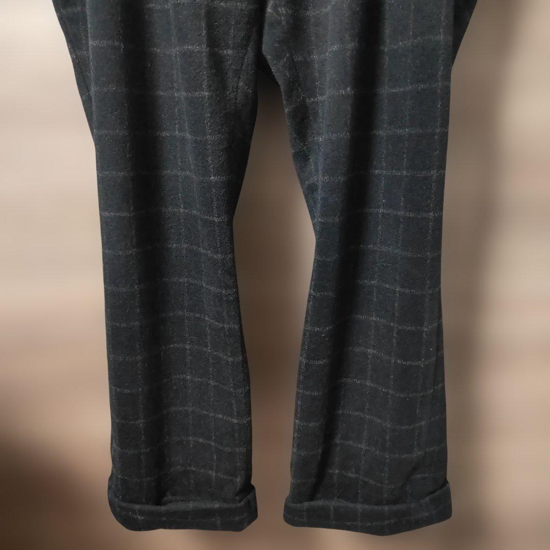 極美品glamb、グラムWOOL混サスペンダー付きサルエルパンツ サイズ2(M)