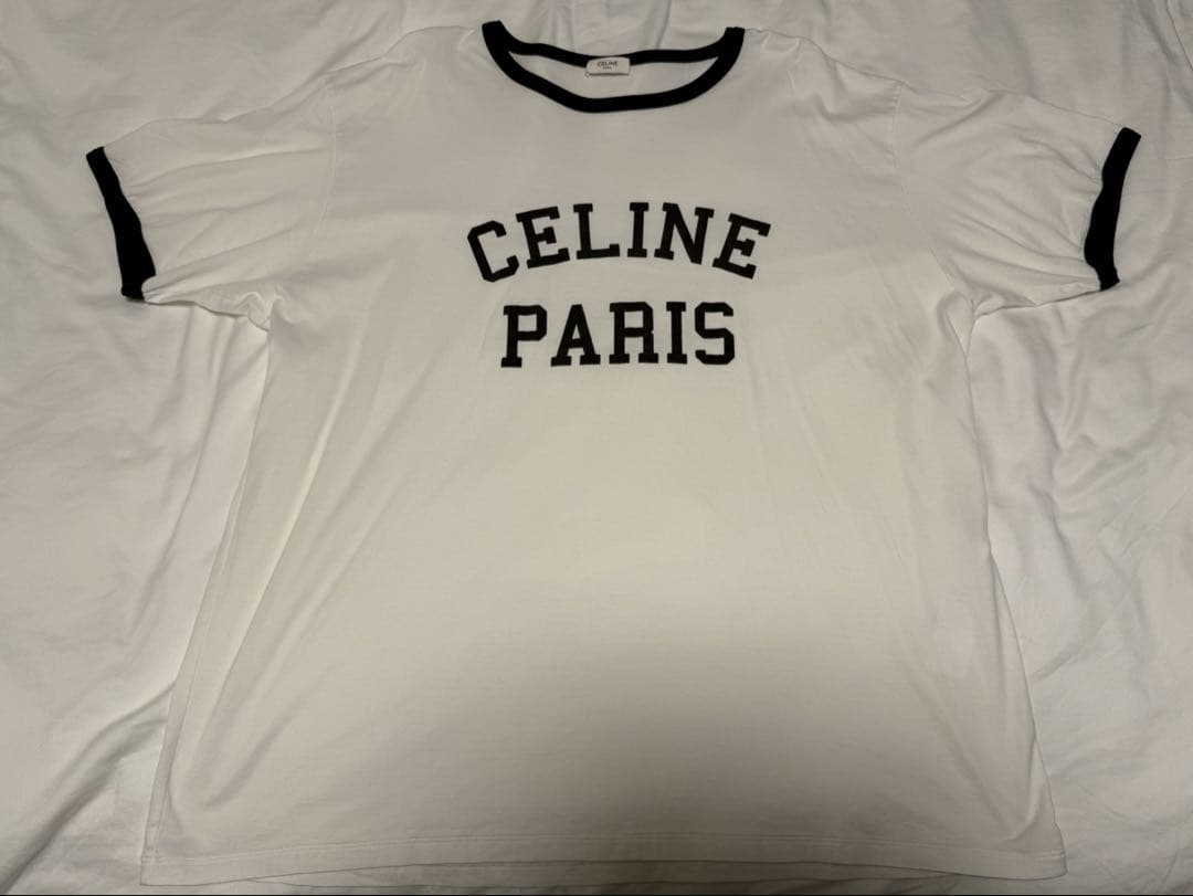 CELINE PARIS ルーズ Tシャツ コットンジャージー