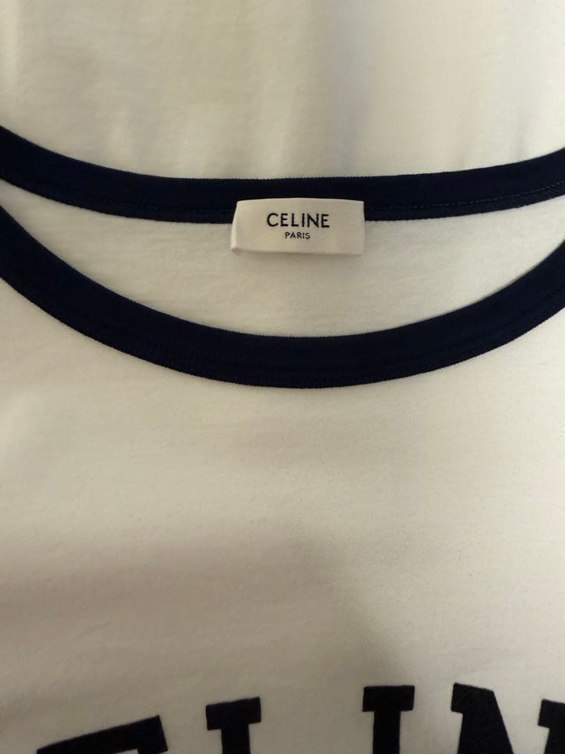 CELINE PARIS ルーズ Tシャツ コットンジャージー