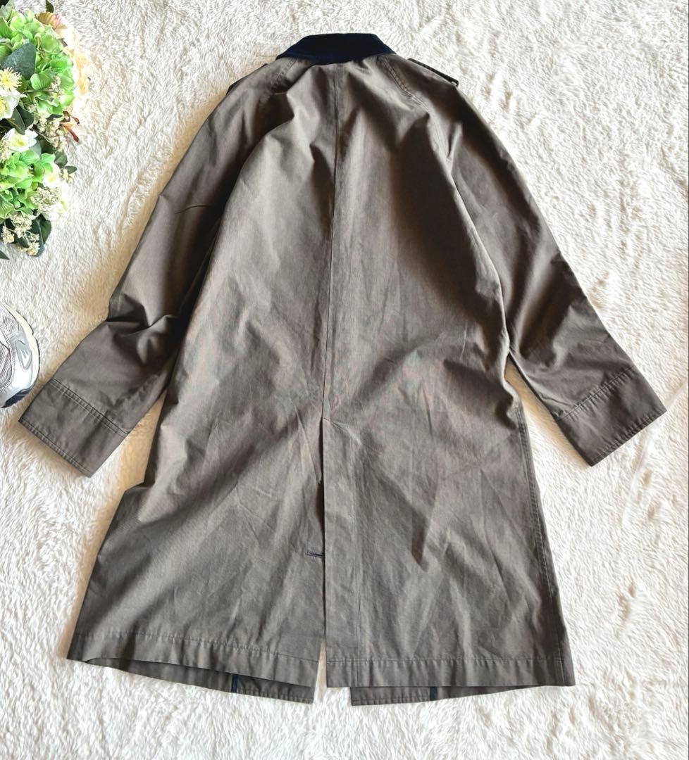 ✨RALPH RL LAUREN✨ 襟袖コーデュロイ✨ステンカラーロングコート
