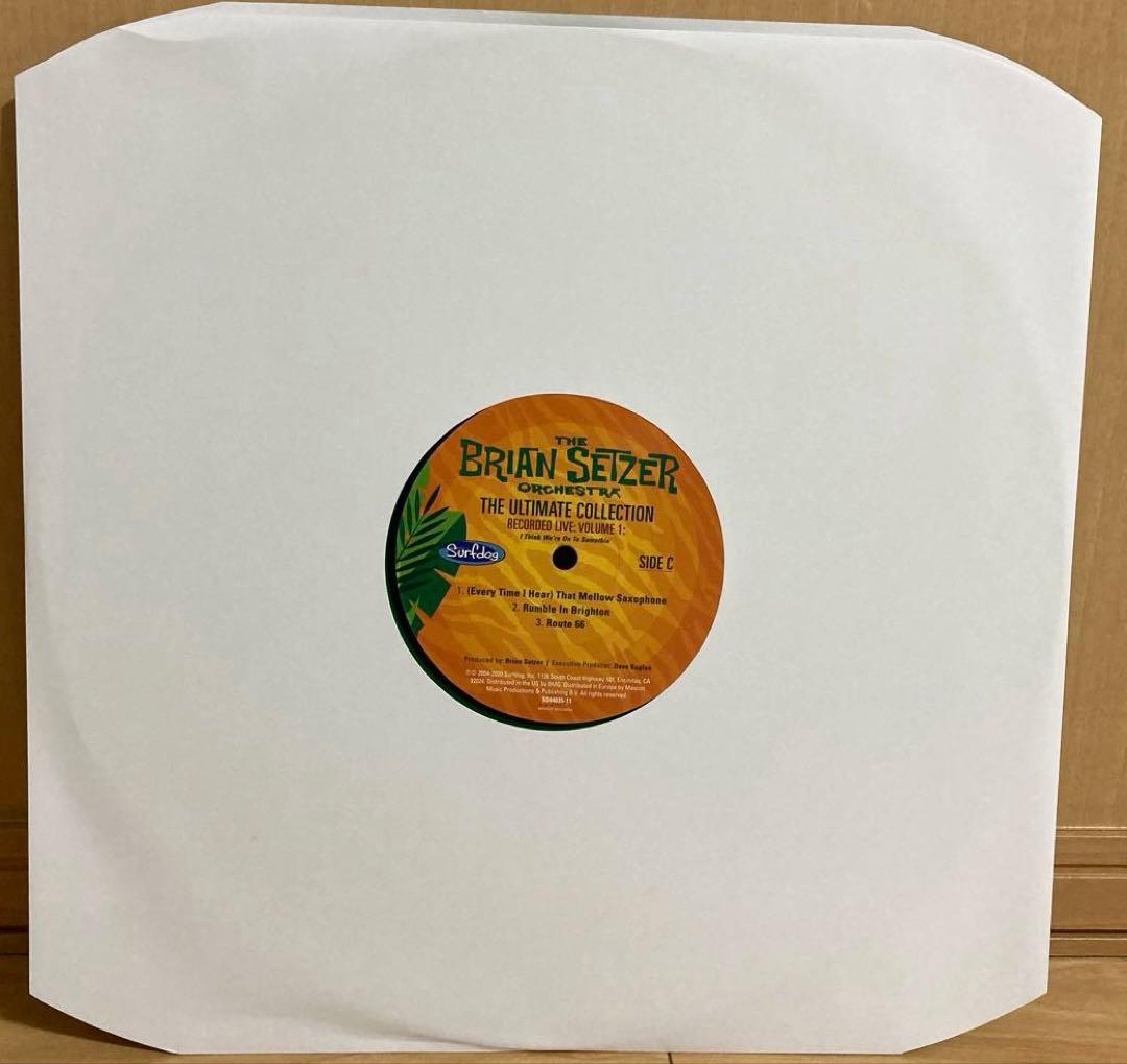 洋楽 THE ULTIMATE COLLECTION BRIAN SETZER 2LP