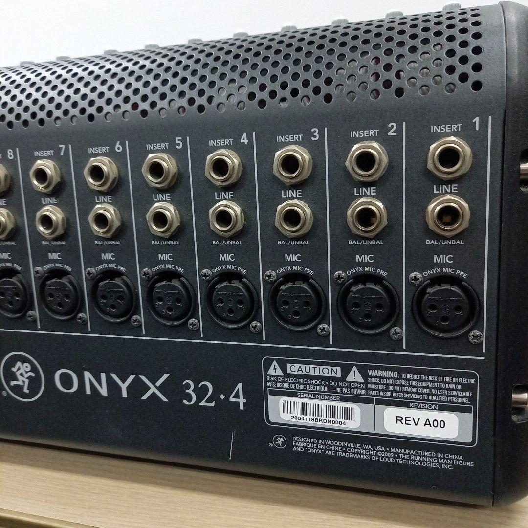 MACKIE ONYX 32.4 PA卓 アナログミキサー 32チャンネル