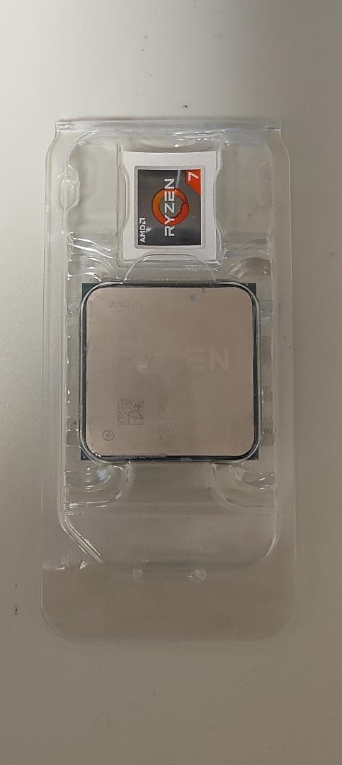 RYZEN7 3700X 動作未確認ジャンク品 純正クーラー付