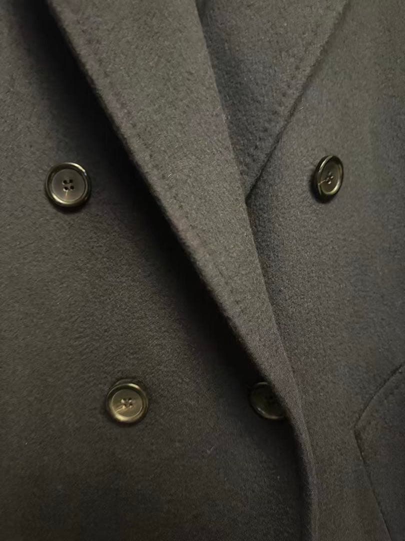 MaxMara マックスマーラ カシミヤ100% ロングコート 黒 38