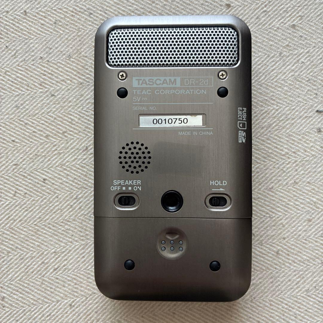 TASCAM DR−2d リニアPCMレコーダー