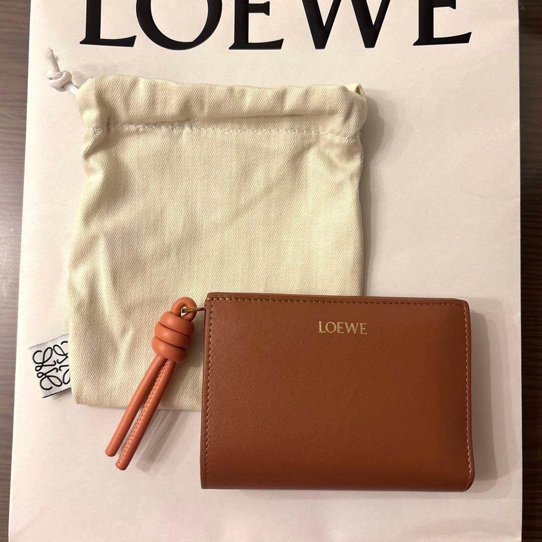 LOEWE ロエベ　ノット　コンパクトウォレット
