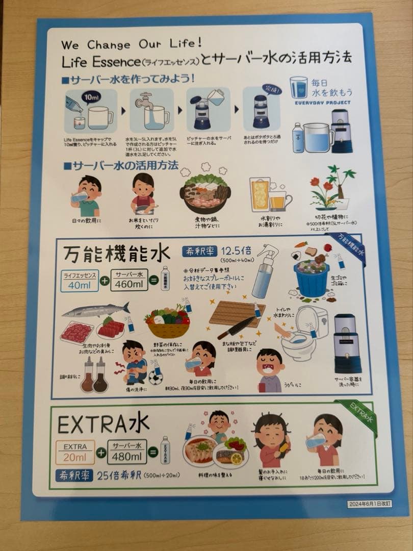 クラブエコウォーター　サーバー本体　ライフエッセンス2本