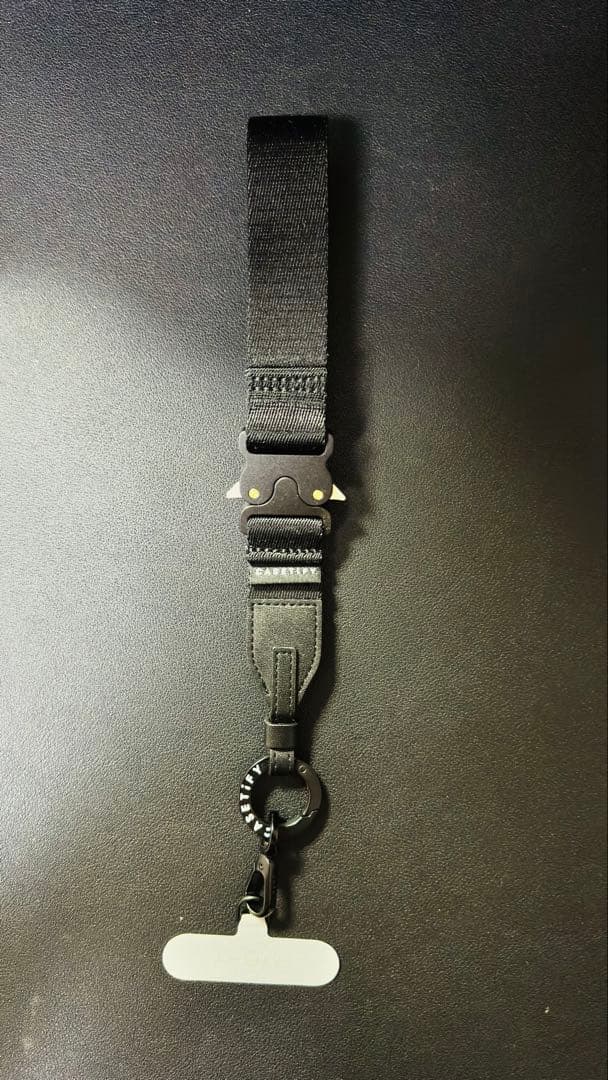 スマホアクセサリー CASETIFY 2-in-1 Utility Lanyard - Black