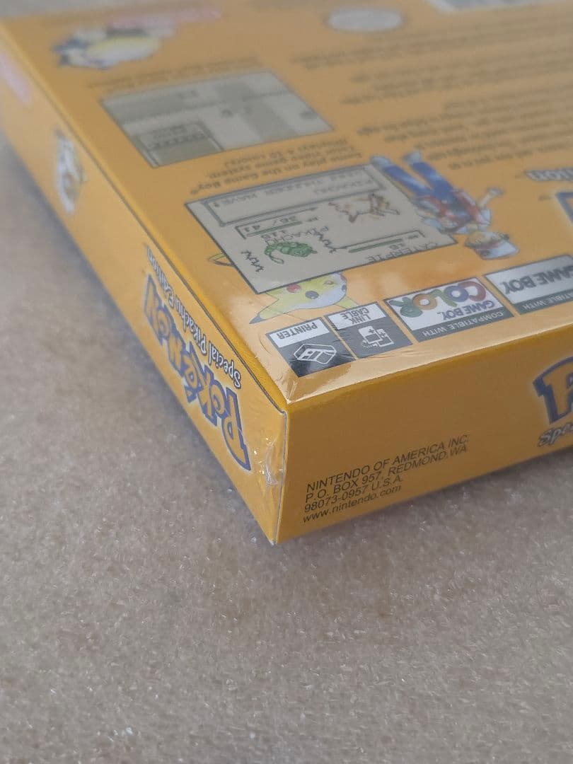 英語版ポケモン クリスタル金黄 未開封 北米