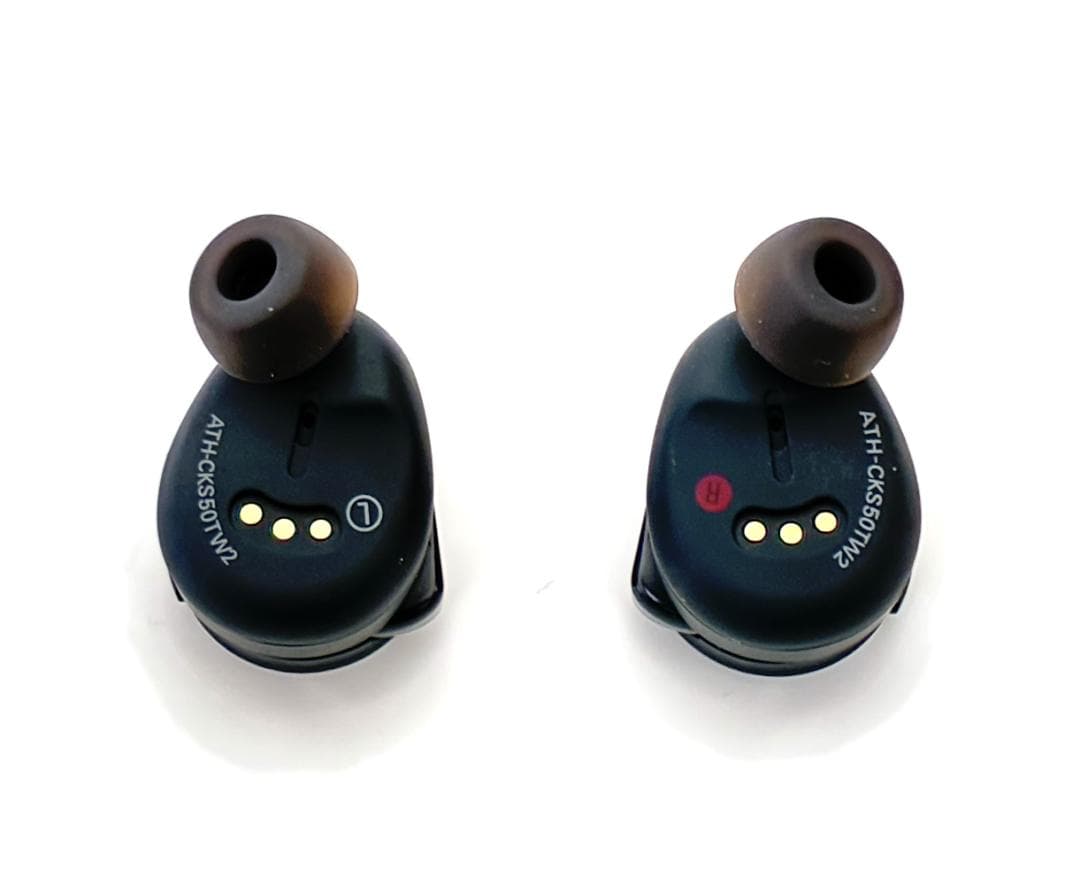 【★☆中古美品★☆】オーディオテクニカ ATH-CKS50TW2 BK(E)