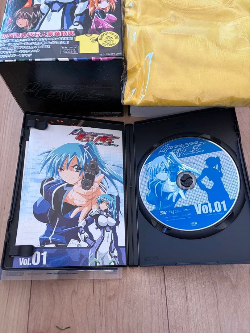 ダイバージェンス・イヴ　Vol.01 初回限定版　dvd 帯付き