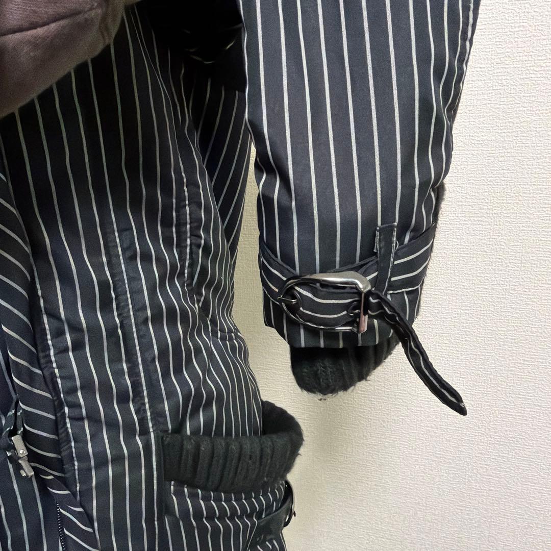 ファー付ジャケット黒 y2k archiveフェアリーグランジ 平成ギャル