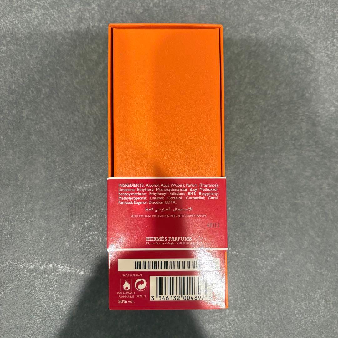 HERMES エルメス オー デ コロン 〈オー ドゥ ルバーブ エカルラット〉