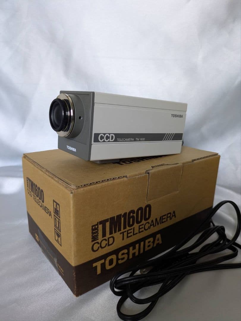 TOSHIBA TM1600 CCD 防犯用テレカメラ 3台セット