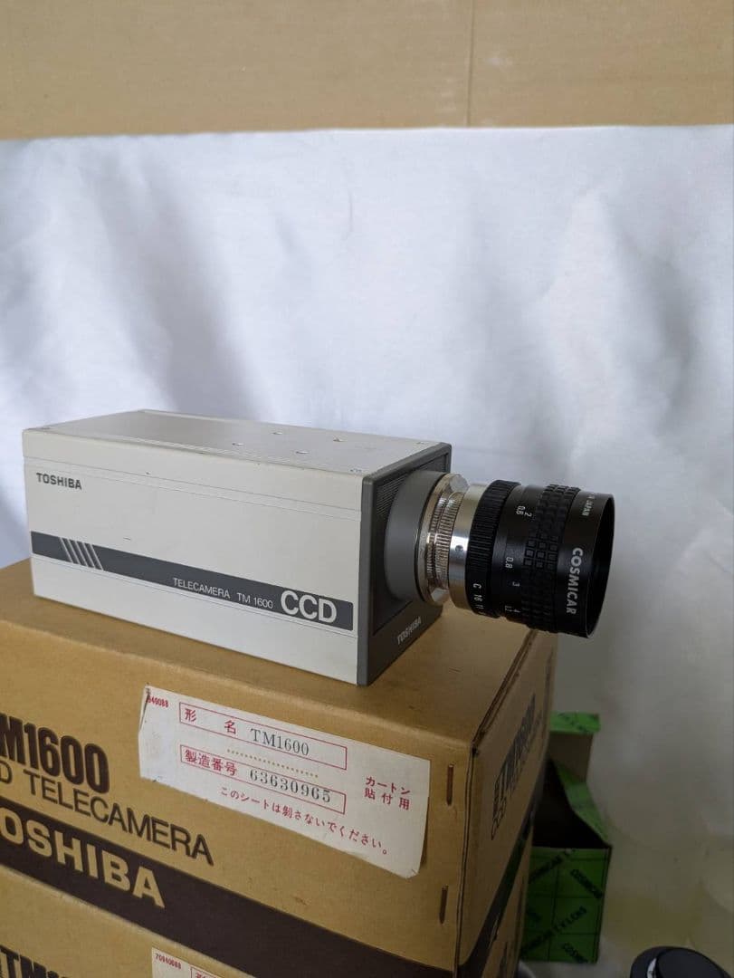TOSHIBA TM1600 CCD 防犯用テレカメラ 3台セット