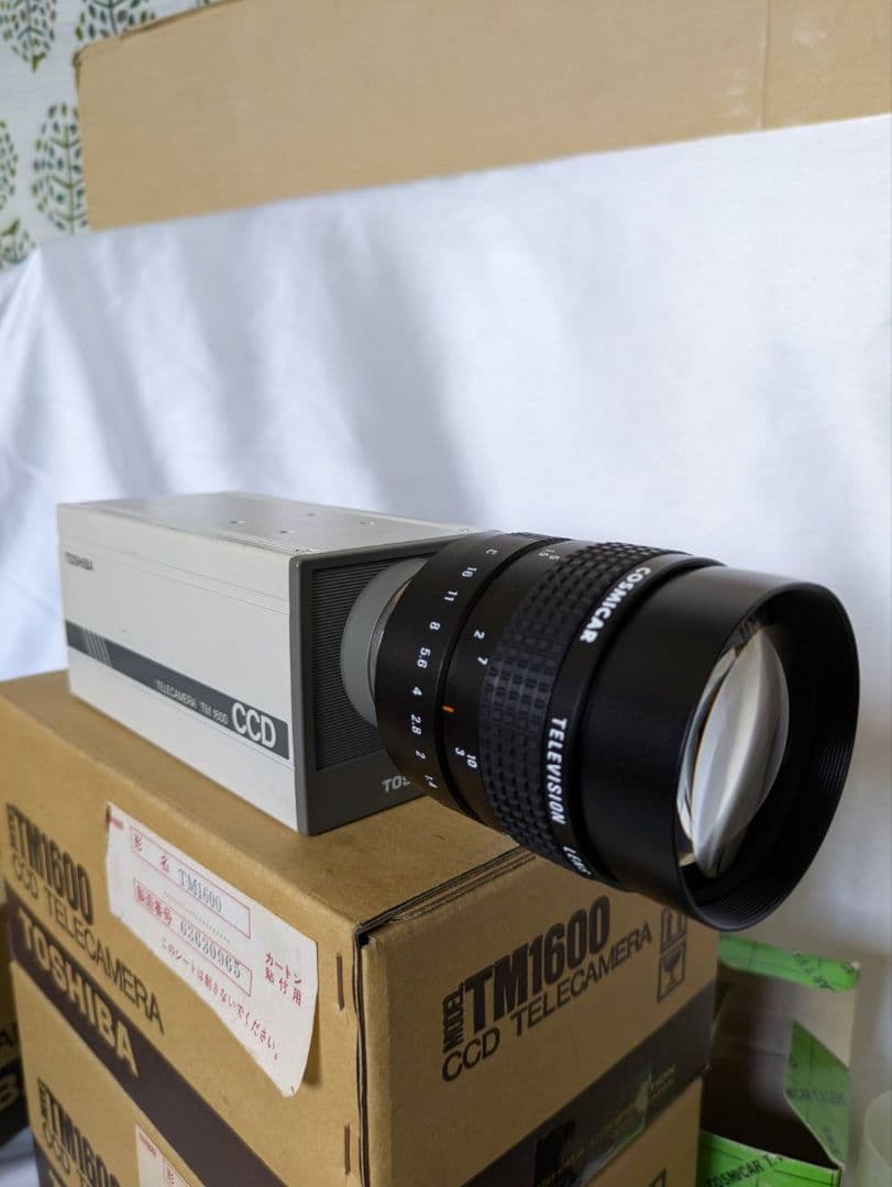 TOSHIBA TM1600 CCD 防犯用テレカメラ 3台セット