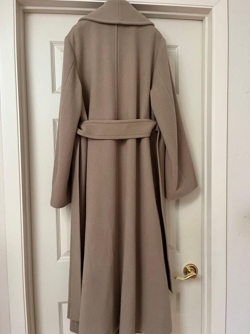 状態考慮＊CLANE LADY MAXI GOWN COAT クラネ L　ガウン