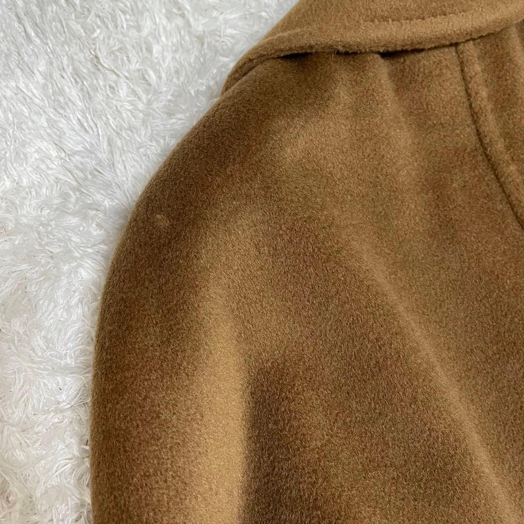 Max Mara✨最高級白タグ カシミヤ混ダブルブレスト アイコンコート 40